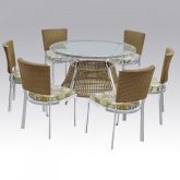 jogo de mesa candeia para 6 lugares